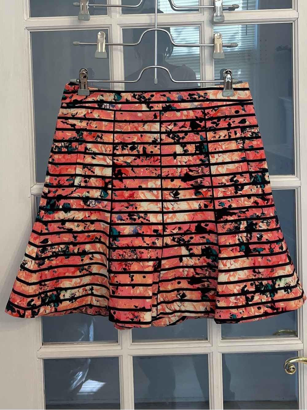 BANANA REPUBLIC Women’s Pink Floral Print Sloan Pencil Skirt Size 6P NEW
